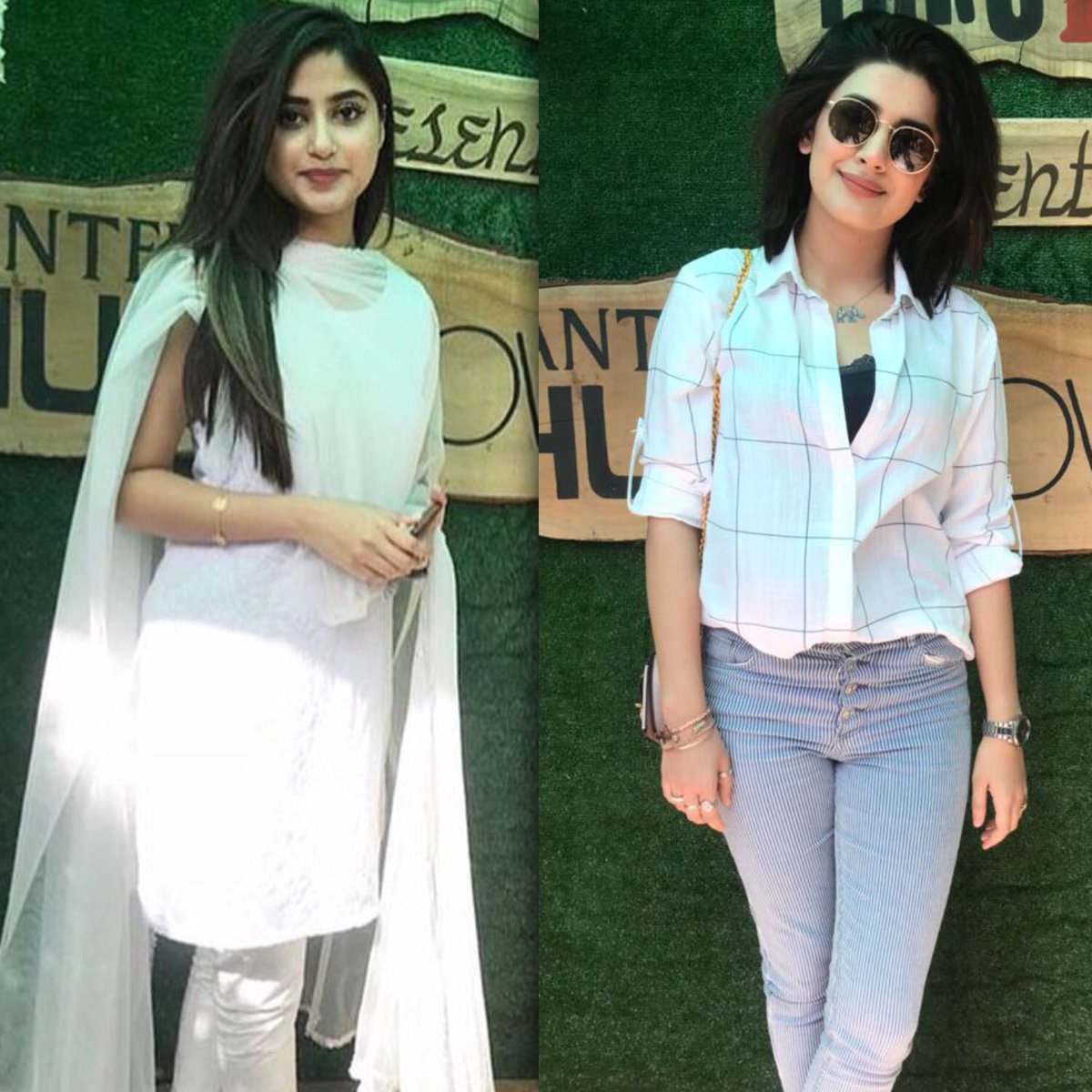 MediaMasalaPK's tweet photo. #SajalAly & #KubraKhan at #HumShowcase lunch hosted by #TakeIIPR today. https://t.co/BUqUuoADoa