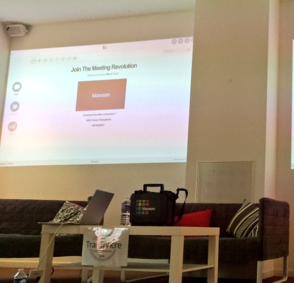 eSion707's tweet photo. Lancement du Workshop @KlaxoonFR pour apprendre à travailler autrement. 
#Transphere https://t.co/bNdwAId7a9