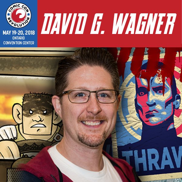 ComicConRvltn's tweet photo. Artist, writer & creator David. G. Wagner (dot Problems, Fight Scene, Roomies!) will be joining us at Comic Con Revolution Ontario May 19th & 20th at the Ontario Convention Center! Get info: https://t.co/uBZ8xRJYQP #CCRONT #dotProblems #FightScene #Roomies @dotproblems https://t.co/xE57qhmrUT