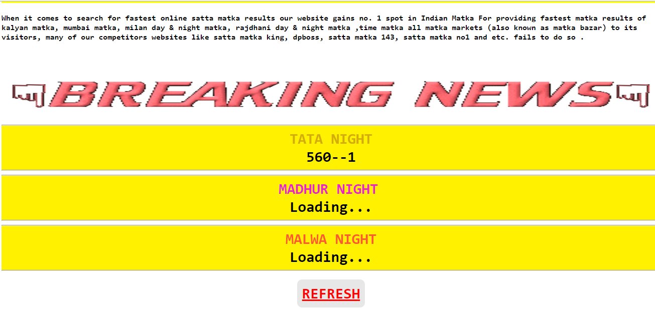 SattaMatkaNo7 on X: Stay Tune !!!👨‍💻👨‍💻 t.coM9eBAtWT2W  #resultnews #matkawaiting #matkaresult #sattaking #sattaresult #staytune  #leakjodi #BreakingNews t.coYiUff5LlK6  X