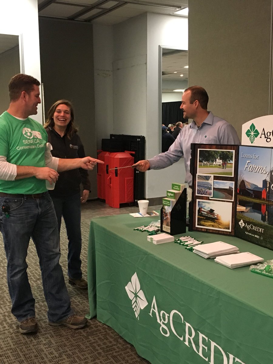 HealthyOhioSoil's tweet photo. Thankful for the sponsors of #OSHS2018! Working together and having fun is the only way to make #healthysoil happen in Ohio! #thanksSteve #thanksDanielle #thanksJoe @agcredit @FBNFarmers @ConserveSeneca https://t.co/4eC9dtIoe2