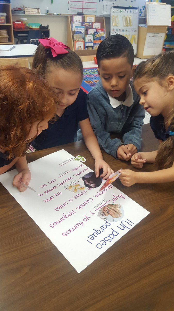 HernandezKinder's tweet photo. Sustantivos, adjetivos y verbos OH MY!! #nisdgmespañol @NISDEsparza @NisdBILESL https://t.co/p1yAMMvKRF