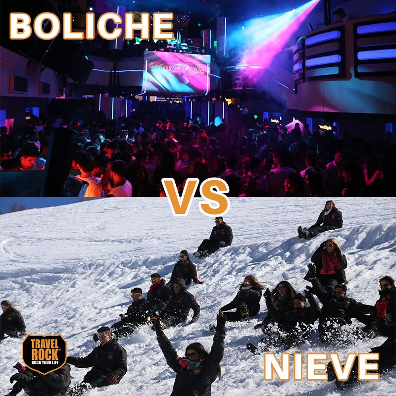 TravelRock_'s tweet photo. El #TravelRocker decide...🤔
Boliche Vs. Nieve ¿Qué preferís?
#RockYourLife #TravelRock https://t.co/tD666xeizc