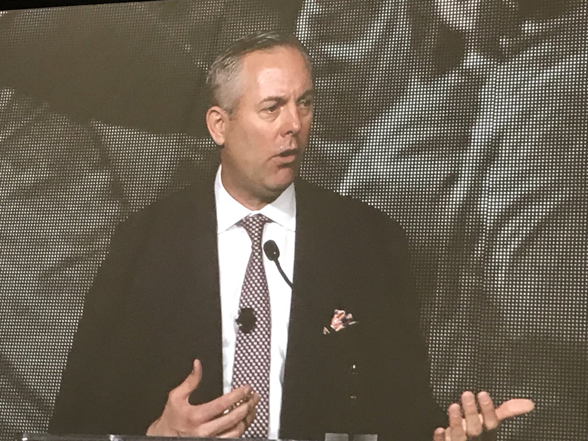 Reid Ryan of the <a href="/astros/">Houston Astros</a> speaking simple truth - Never Settle #HOUtourism18