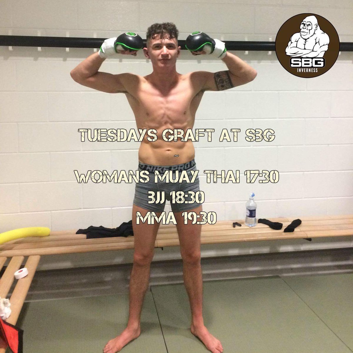 SBGInverness's tweet photo. Tuesdays graft. See you on the mats. https://t.co/Vhc32egYyi