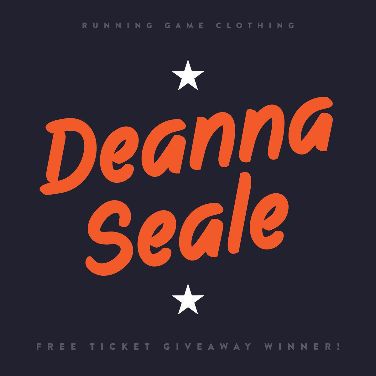 WeRunGame's tweet photo. And the winner is..... Deanna Seale 🚨🚨🎟🎟 You have WON a pair of 'Stros tickets to their April 6th home game against San Diego! Thanks to everyone who entered. Look 👀 for more chances to win more tickets and gear coming soon. #LoyalToHouston #HTownProud #WeRunGame https://t.co/XdDT6UPhkY