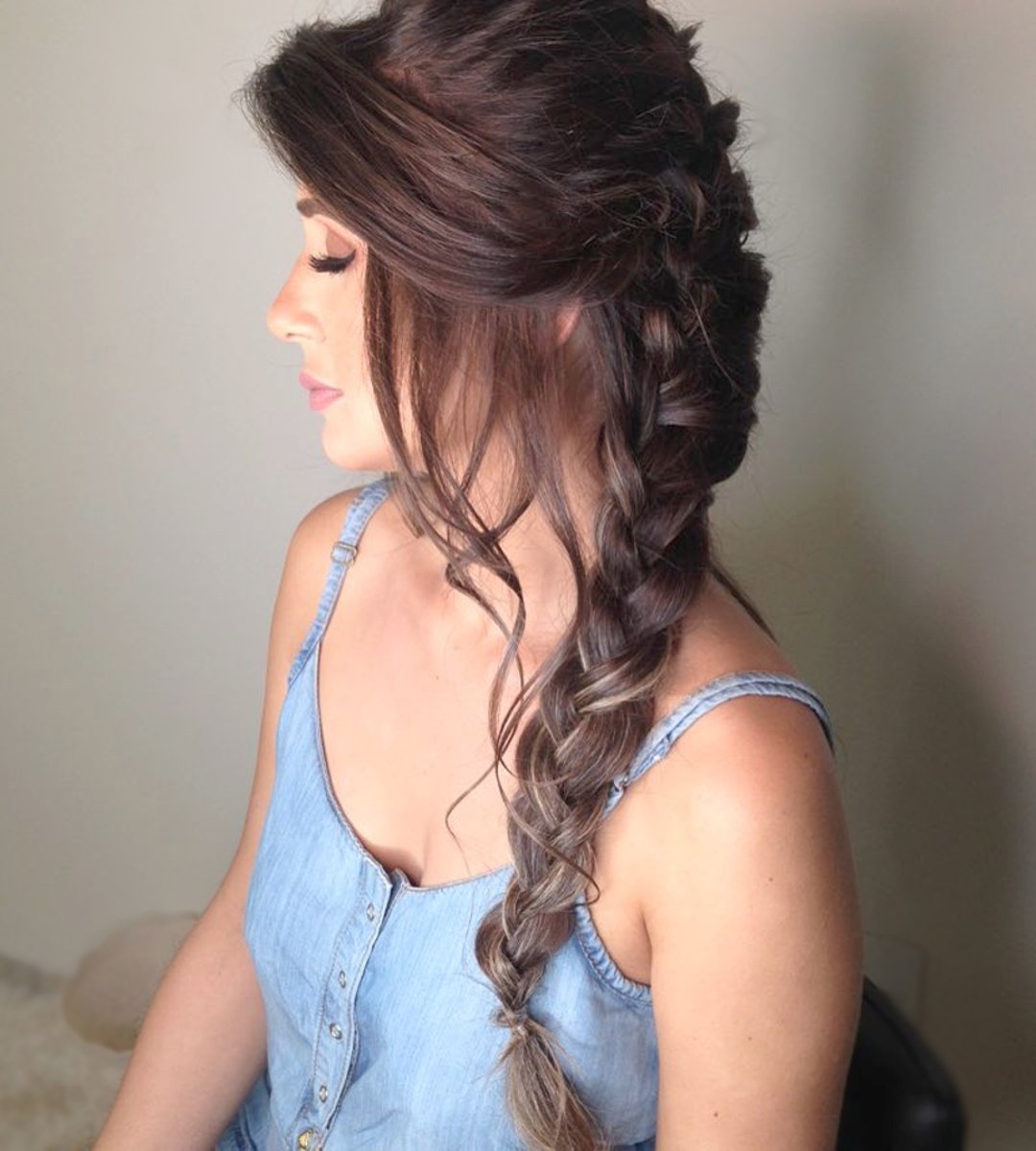 Princess Braid 👑 Finished with Silk Therapy by Deyse Figueira. bit.ly/2xA0dm2 #biosilk #silktherapy #haircare #braids