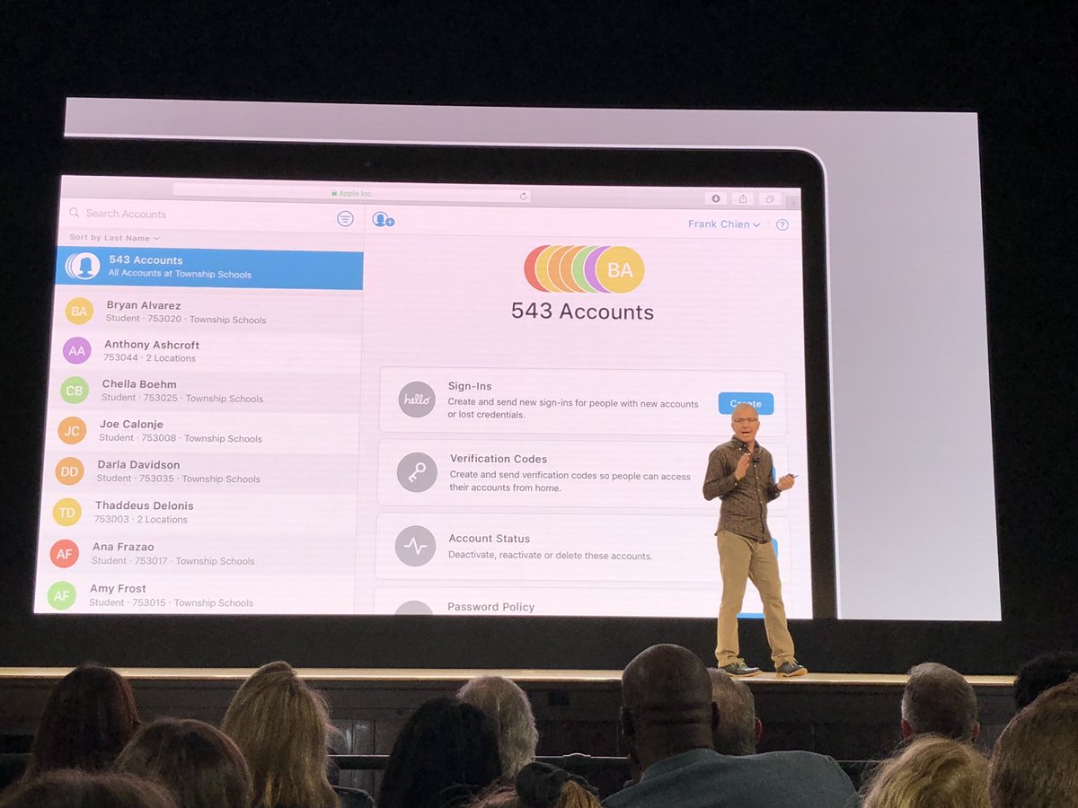 svenstein's tweet image. Das ist wichtig (nicht nur) für Schulklassen: Auf dem iPad lassen sich künftig diverse Nutzerprofile anlegen, so dass ein Gerät von vielen Nutzern verwendet werden kann. #AppleFieldTrip