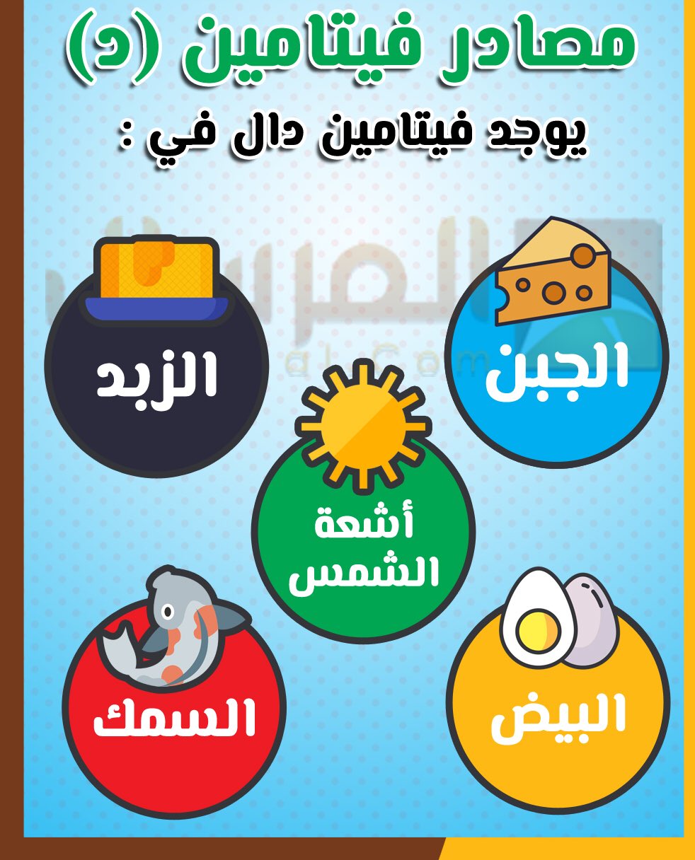 مصادر فيتامين د ما هي مصادر فيتامين د مساء الورد