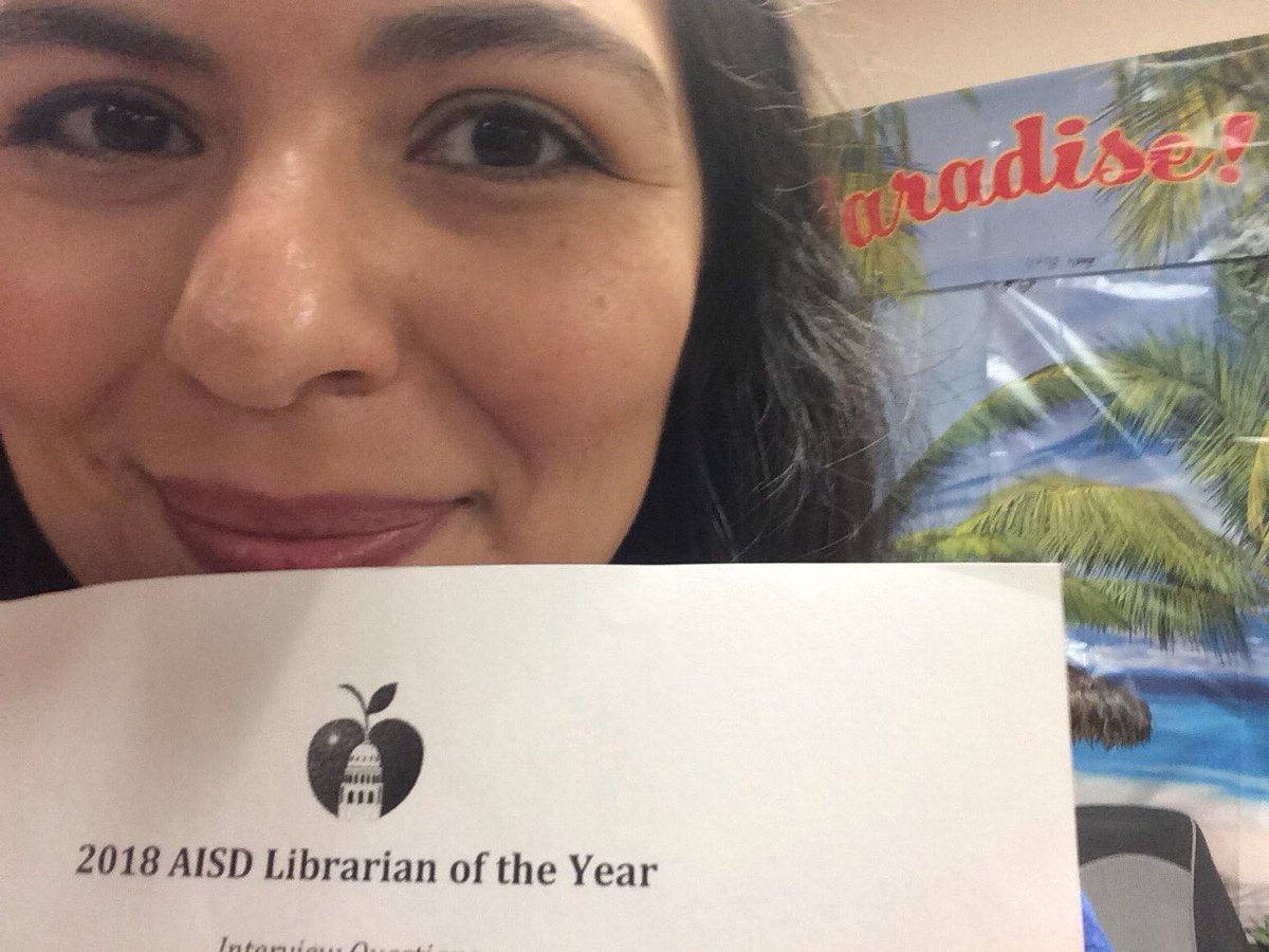 PadronLibrary's tweet image. Obligatory #justsurvived my #librarianoftheyearfinalist #panelinterview now to finish verifying samples...