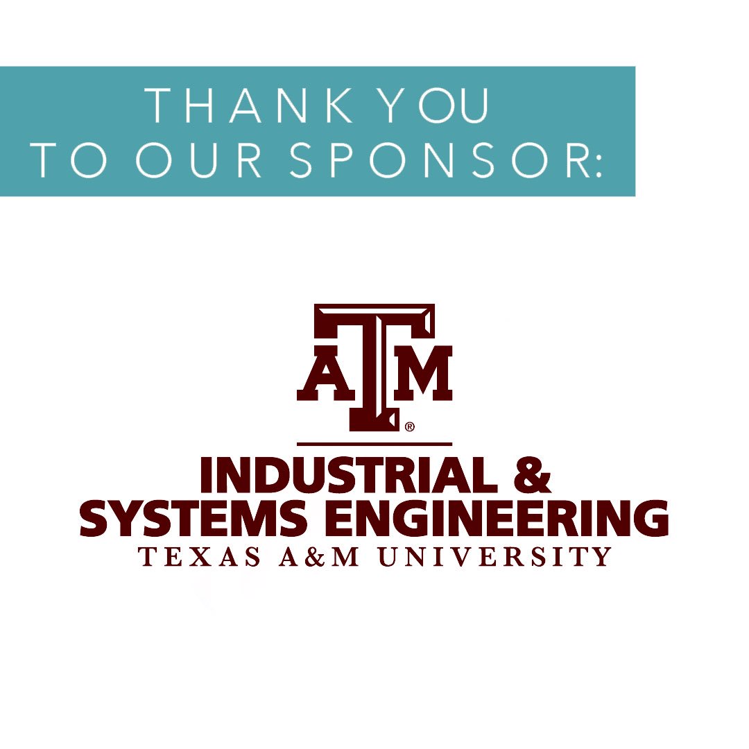 IISESC2018's tweet photo. A huge thank you to our department @TAMU_ISEN for being one of our gold sponsors! We appreciate your contribution to our conference! https://t.co/Y1WAKxRsOy