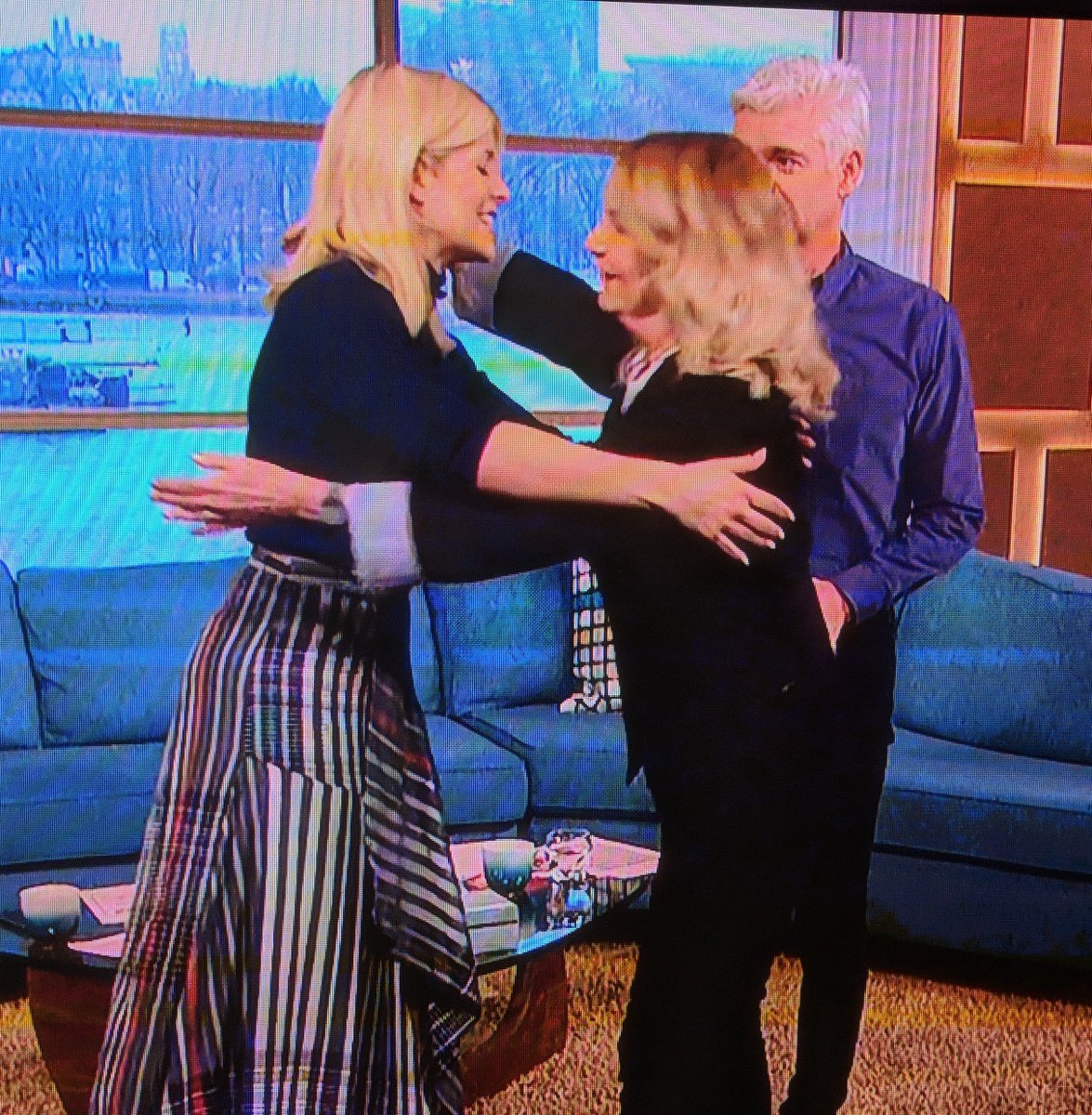 CuddleProsIntl's tweet photo. I wasn't given the opportunity by #ThisMorning to sit down and properly explain what #professionalcuddlers actually do, and the benefits of #EthicalTouch therapy, so it was a pretty shallow feature. At least I hope it raised awareness of #touchdeprivation and #socialisolation. https://t.co/kvbNMYujLe