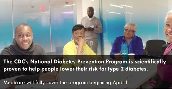 nar612's tweet photo. If you’re one of the 1 in 3 American adults with prediabetes, today is the day to take action. Find a program:  https://t.co/9HH7UaJ06J https://t.co/JmRlqmNQBz