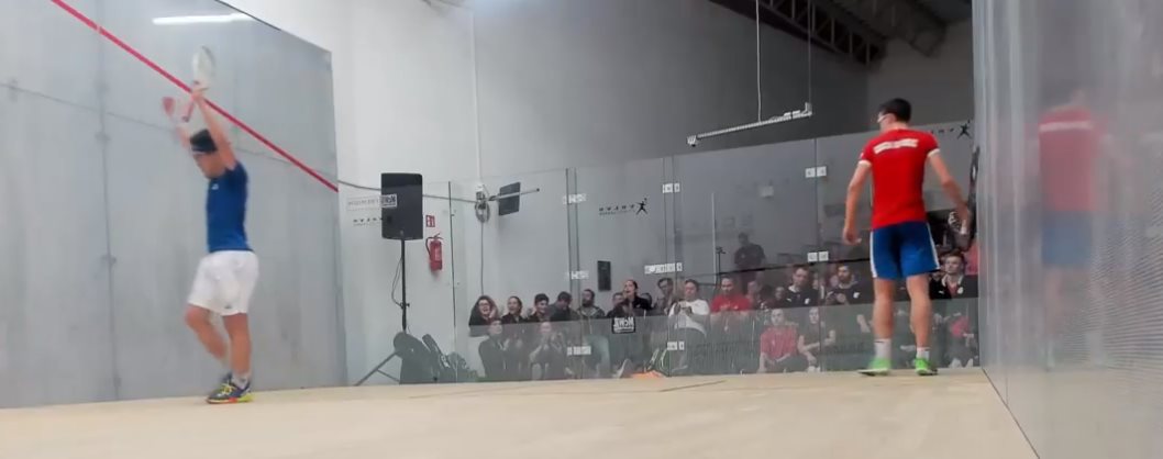SquashSite's tweet photo. and STILL the Euro U19 Boys Champion, @VCrouin ...

[1] Victor Crouin (Fra) 3-1 [¾] Viktor Byrtus (Cze)  11-8, 11-6, 4-11, 11-13, 11-3 https://t.co/h0jK0tYuX4