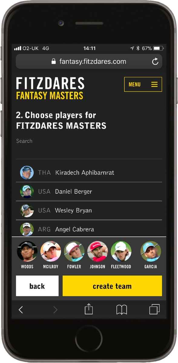 Fitzdares's tweet photo. Pick your #FantasyMasters 2018 teams at https://t.co/BjH83cjpRS. The last #Masters Champion took home a massive £38,000 out of a £86,200 pot. Winner takes 40% of the total spoils! Undoubtedly the best accompaniment to the #golf tournament proper.
Tee it high and let it fly! https://t.co/C22yLrFSou