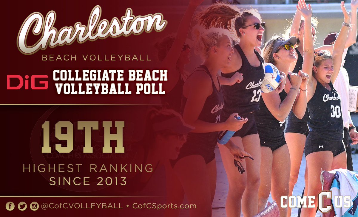 CofCVolleyball's tweet image. Make it TWO rankings for the Cougars, who have cracked the top 20 in the DIG Magazine Poll at No. 19! #comeCus