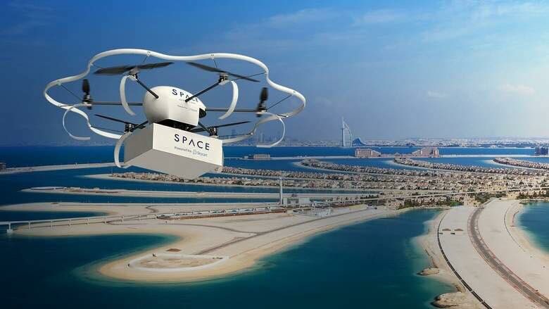 MoJohmani's tweet photo. We are exhibiting in STEP Conference our fully autonomous delivery drones 🚀 pass by to our booth let’s talk about the future!
#future #autonomous #drones #tech #startup #enterpreneur #dubai #step18 https://t.co/crm7YDcqry