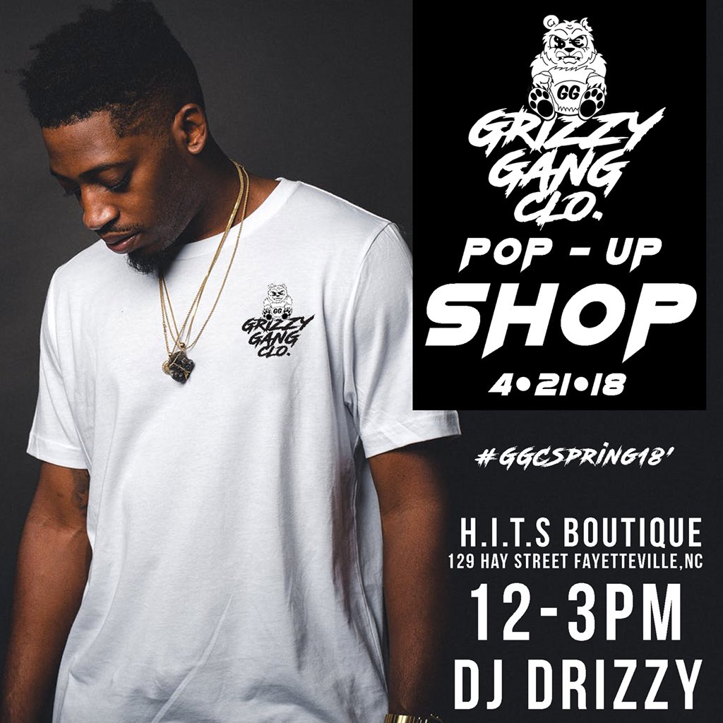 LKI295THREADS's tweet photo. Pull Up &amp; Function With Ya Hustlas Favorite Brand‼️‼️
Food • Drinks • Shop • Network 

See You There 04/21 12pm-3pm

Go Visit Our Website 
https://t.co/vRCcCXLTgy

#GrizzyGangClo #GGCSpring18
#UNCFSU_RYS18 #NCCU #NCAT #WSSU #UNCP https://t.co/aDmPiqmBJQ
