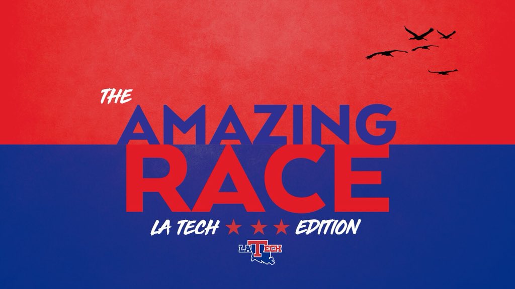 That’s right, the AMAZING RACE is coming to campus for one day only! 

Be the team that survives until the end, get FREE shirts + receive the Grand Prize of (2) sideline passes to <a href="/LATechFB/">LA Tech Football 🏈</a> home opener vs Southern!

Sign-Up: docs.google.com/forms/d/e/1FAI…