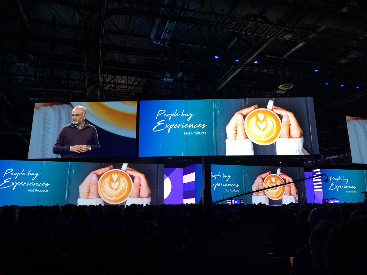Uydess's tweet photo. It is the overall experience we remember not the details of the journey. @Intouchsol #MoreIntouch #AdobeSummit https://t.co/ptHvPENXKD