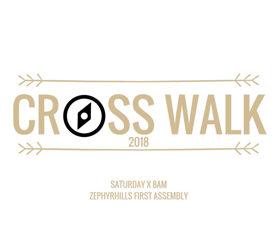 pursuitstdntmin's tweet photo. | CROSS WALK |
🏃🏼 🏃‍♀️ 
SATURDAY x 8AM
•
We’re celebrating the resurrection of Jesus this weekend! We want to show love and remind our community of the price that was paid for us! 
•
Students, make sure you register Wednesday night for the Cross Walk and get your $5 tee! https://t.co/Udoa1fELP1