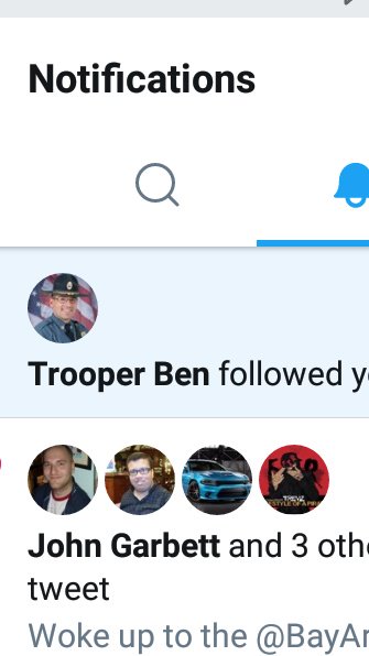 omg thank you so much @TrooperBenKHP for following me back. 😁 hope your having a safe day! You made my day so much better! 

#SeatbeltSafety #Wearyourseatbelt