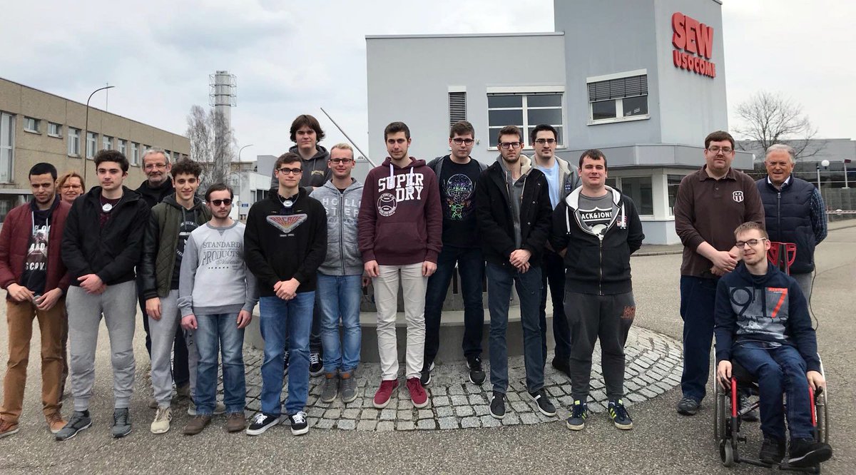 #SemaineIndustrie : nous avons accueilli les étudiants en 2ème année de BTS Systèmes Numériques du Lycée d'enseignement technique et industriel Heinrich Nessel de <a href="/VilledeHaguenau/">Ville de Haguenau</a> pour leur faire découvrir l’industrie du futur.
