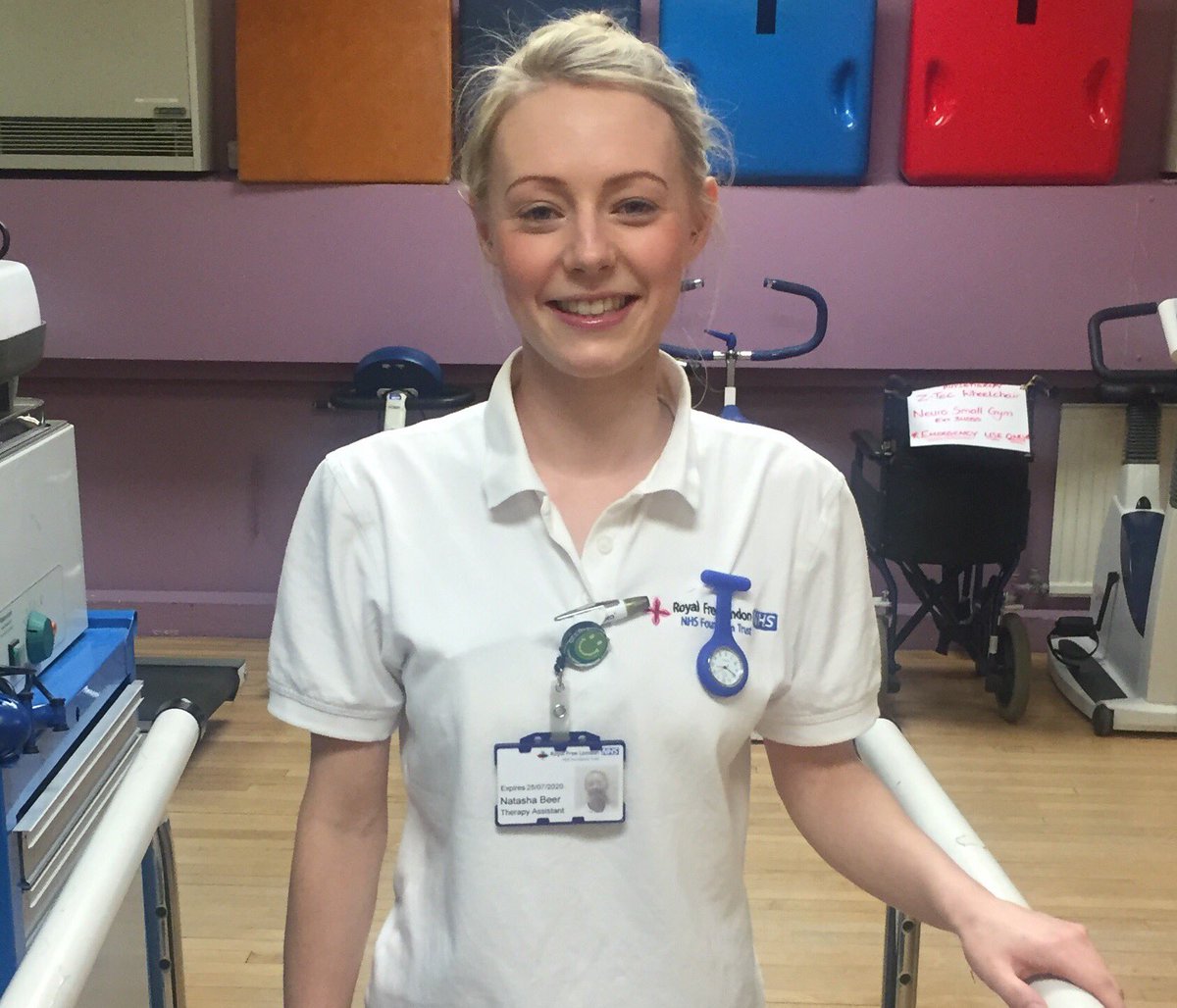 RFTherapyTeam's tweet image. Meet Natasha! Natasha is a @RoyalFreeNHS Therapy Assistant,  working in Neuro Outpatients and Pelvic Health. Her work enables people to have an improved quality of life and avoid unecessary hospital admissions. #NHS #publichealth #AHPsintoAction