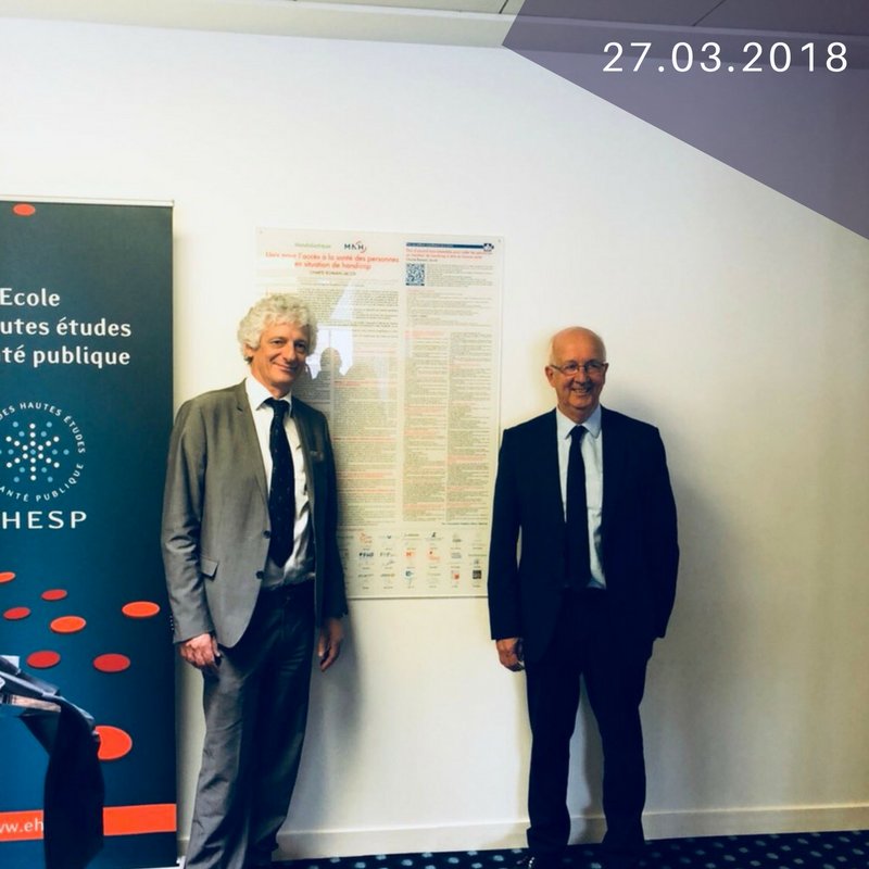MNHmutuelle's tweet photo. #CharteRomainJacob | Avec le soutien de la #Mutuelle Nationale des Hospitaliers [#MNH], l’@EHESP dévoile une plaque marquant l’implication de l’école en faveur de l’#accessibilité pour tous 
#handicap #santé #EHESP #Rennes https://t.co/1WGeQERQ50