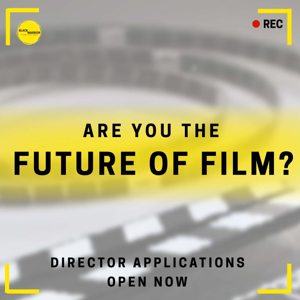 uaccis's tweet photo. Black Warrior Film Fest is seeking applicants for their 2018-2019 director positions, ranging from Publicity and Brand Identity to Visual Content Creation, VIP and Business. 

Apps close March 30th at midnight and applicants should apply using this link: https://t.co/66cIKLMNQF https://t.co/Qt9ABLDhrN