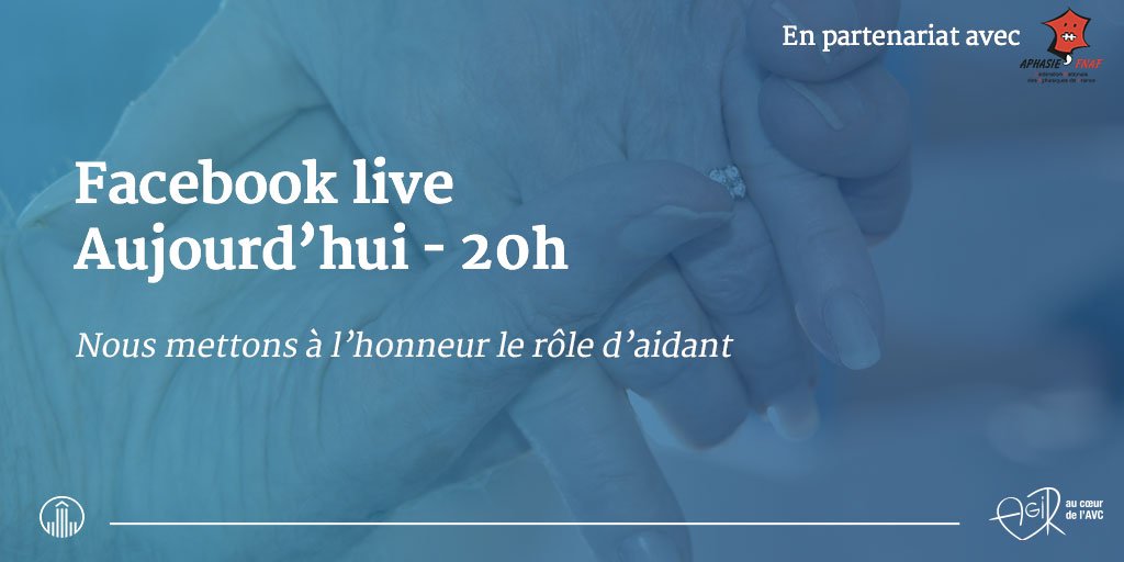 Être aidant réclame énergie et disponibilité! Aujourd'hui ne manquez pas notre Facebook Live à 20h00, sur notre page   👉facebook.com/au.coeur.de.l.…