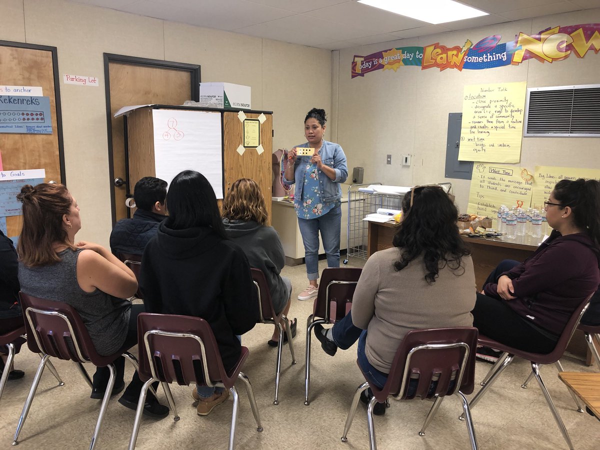 Continuing the learning at 109th St. ES! Day 5 of our work together! #numbertalks #@LDSuperSouth <a href="/numbertalks/">Sherry Parrish</a> <a href="/ldsouthai/">Pedro Garcia</a>