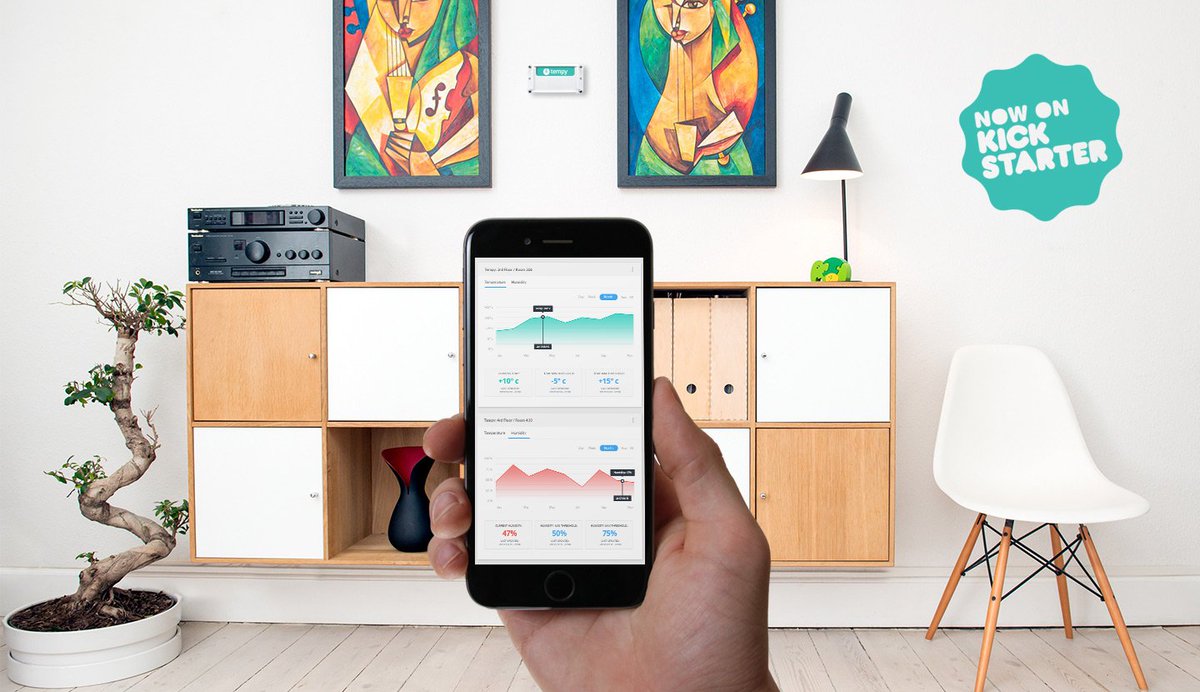 mcThings_iot's tweet image. #Tempy is now available on @kickstarter! Check out this #wireless, low-power #IoT sensing solution that sends live #temperature &amp;amp; #humidity #data to your smartphone, tablet &amp;amp; computer while lasting for up to 10 years on batteries! ow.ly/n6nw30jbukZ #kickstarter #gadgets