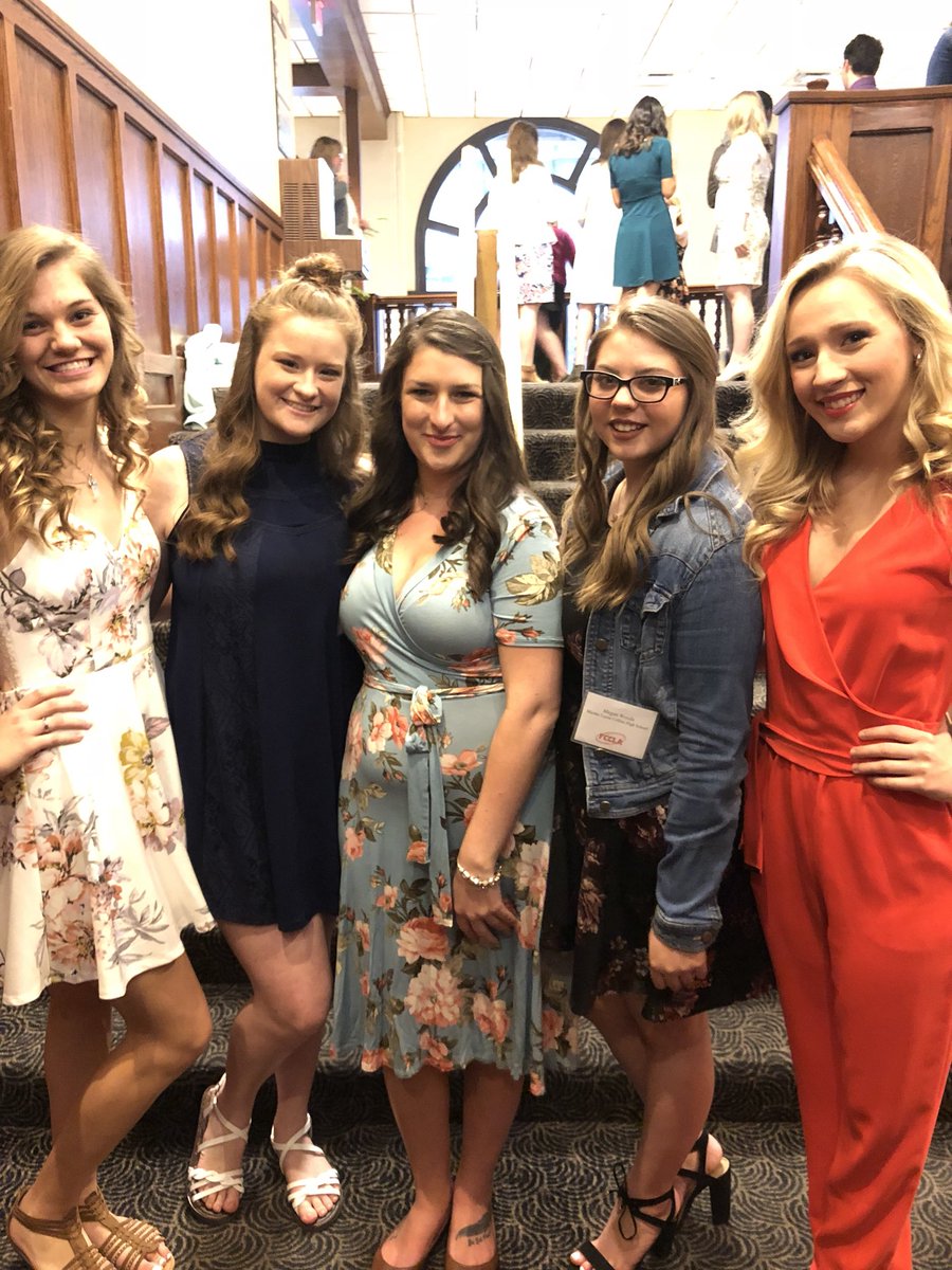 This group of girls have been with me since day one, five years ago. This is their last state conference. My heart 😭