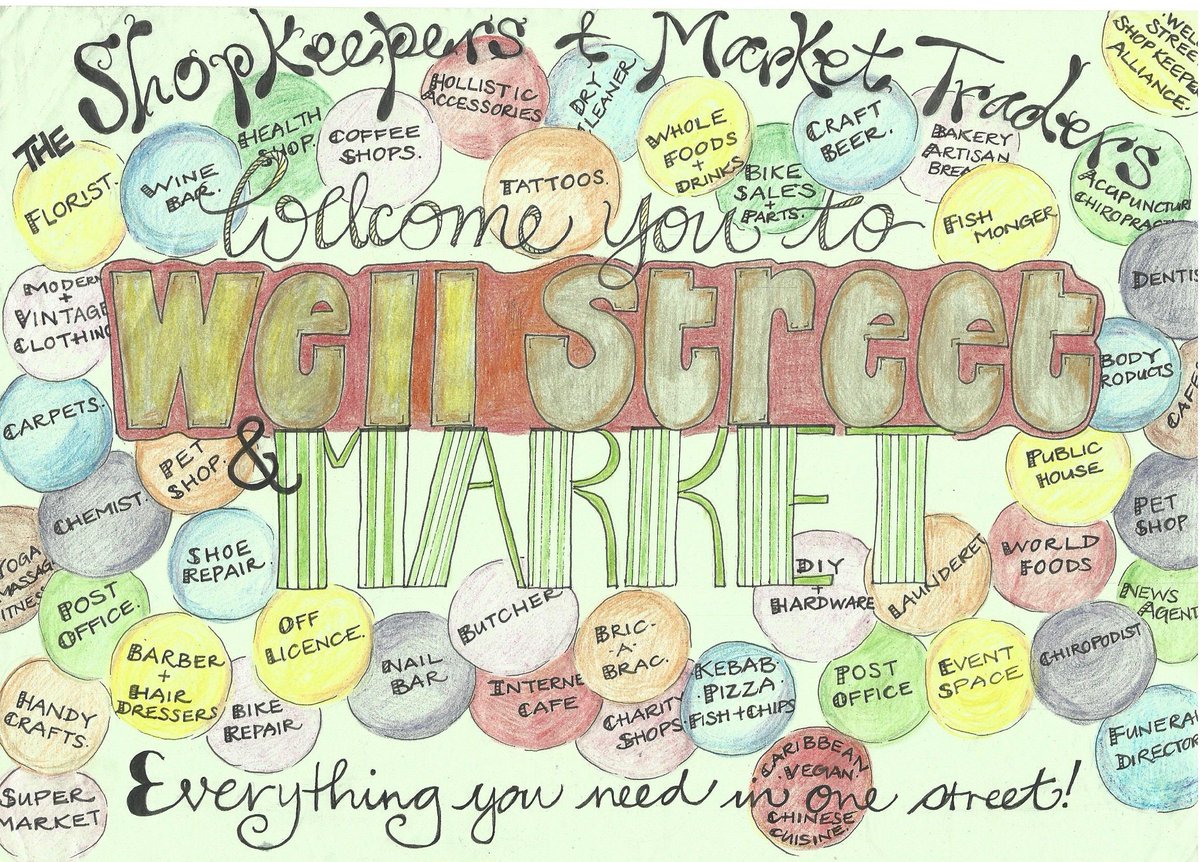 THE NEXT MARKET in Well Street E9 will be on Saturday April 7 from 10am to 4pm when we will be celebrating that it's Spring and everyone who comes and buys something will get a daffodil! Shop discounts will also apply - check out the bargains.