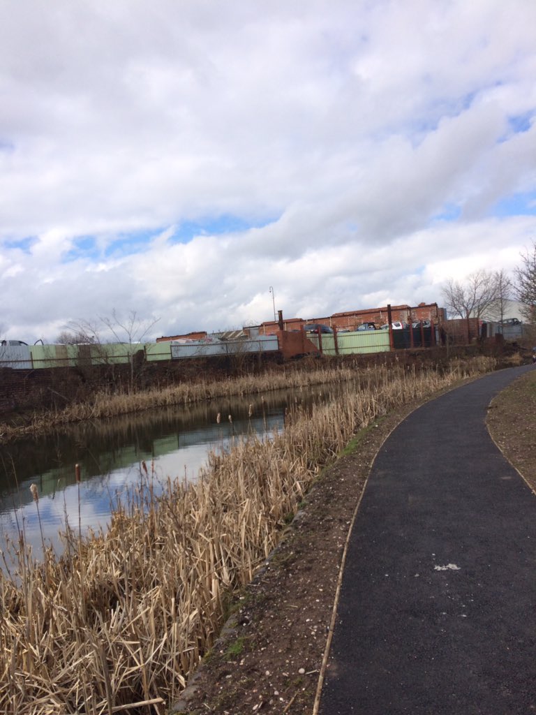 The industrial past of our canals- so rich in history. Again on Bilston and Wolverhampton Canal Groups stretch #crt #canalandrivertrust #voluntarywork