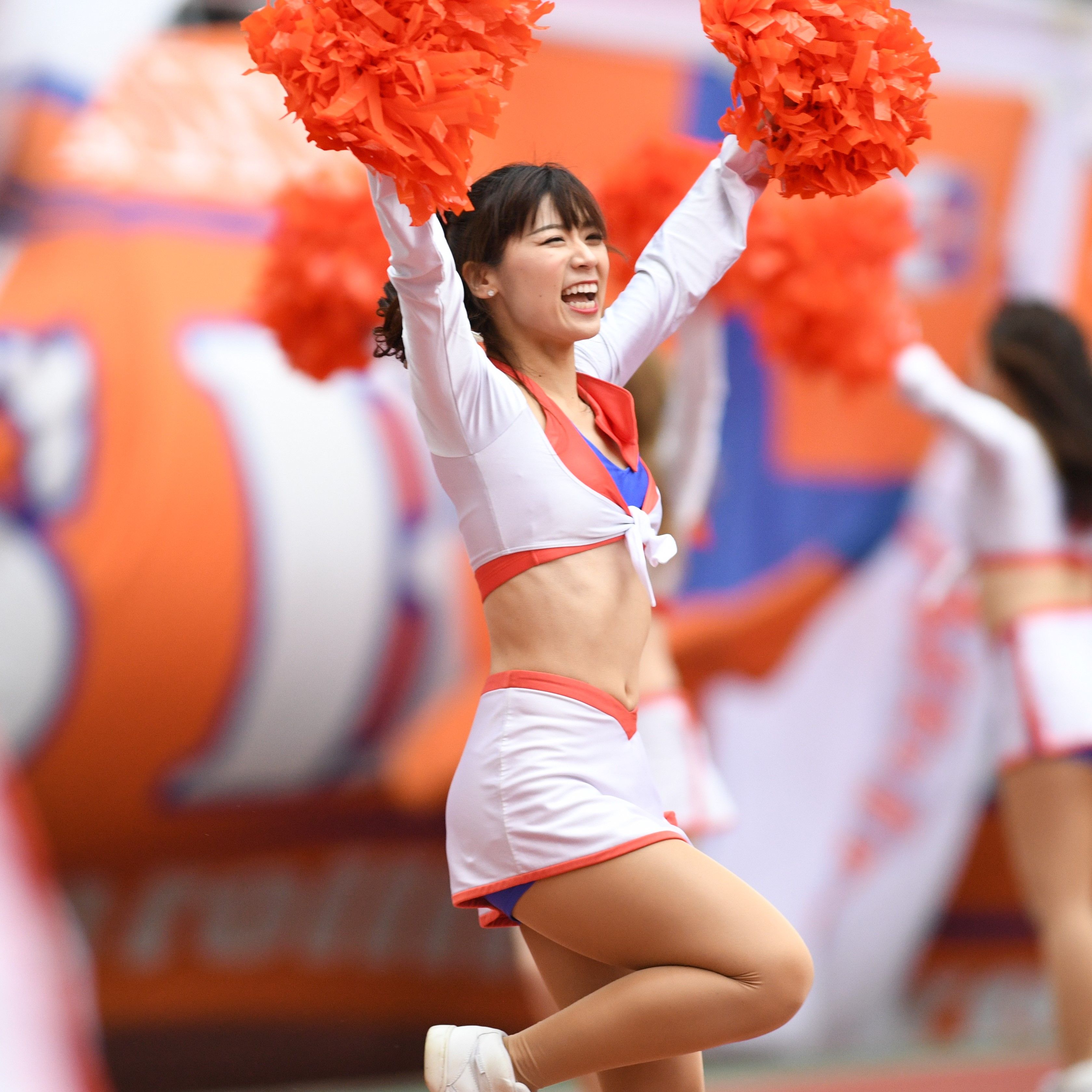ALBIREX チアリーディングウェア オレンジ ALBIREX チアリーディングウェア オレンジ・青