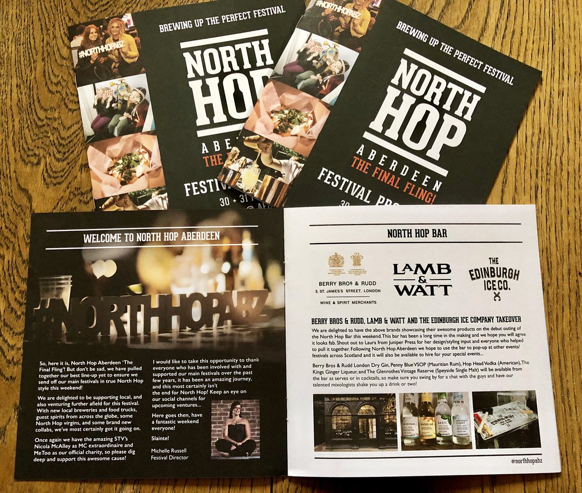 NorthHop's tweet photo. #northhopabz programmes are in the house!! Eek, only 3 more sleeps!!! ๐ #Aberdeen #festival #AECC #loveaberdeen #thefinalfling
TICKETS: https://t.co/gYxoMrkc9f https://t.co/xLu7rQ1tID