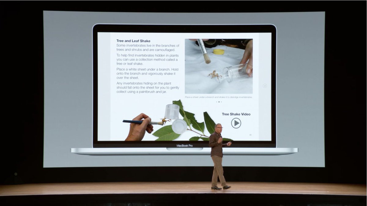 steve_papp's tweet photo. So excited that Invertebrate Explorer was featured in the Apple Education Education event today. https://t.co/35xhVBiV5T @FieldofMarsEEC  @NSWEducation #adedu #adechat #edtech #AussieEd #AppleEvent #AppleEDUchat #ade2018 https://t.co/j3NB7M1ygA