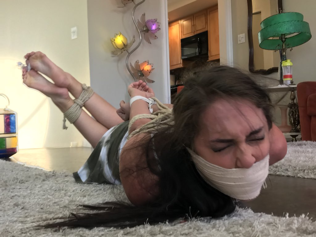 Bondage shared messy curly