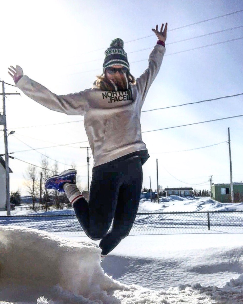 candace_toma's tweet image. “Spring” #running... 🙄 #CanadaProblems #northernlife #Minus16withoutWindchill