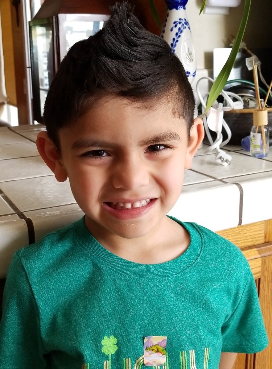 CraftyP___'s tweet photo. My sucker pie sandwich nephew modeling his mohawk that he makes my mother do. #futureladykiller https://t.co/MT7tAJefRC