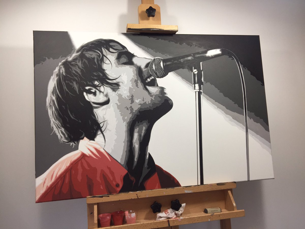 RossBainesArt's tweet photo. *Print Giveaway*
To win an A3 fine art print of this #LiamGallagher painting you must simply...

Retweet this post PLUS any other 3 of my tweets! 

One lucky winner will be chosen on  Friday 30th March at 9pm
(You must be following me to win) https://t.co/fmp7v72PQk