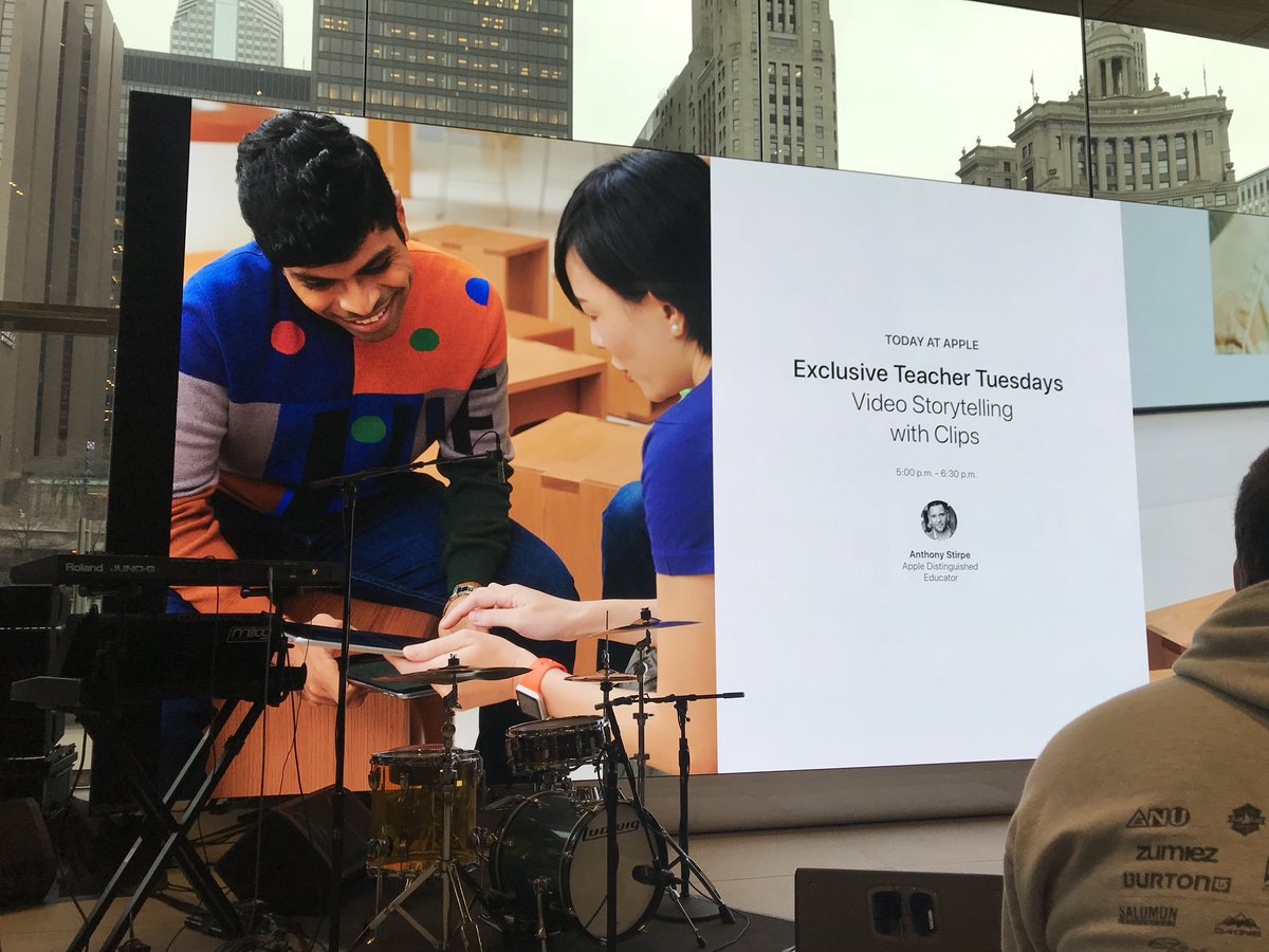 mrbrandstrader's tweet photo. Excited to see what Clips can do! #engage112 #AppleEdu #tigertechs @IndianTrailScho https://t.co/XedHvQNXd3