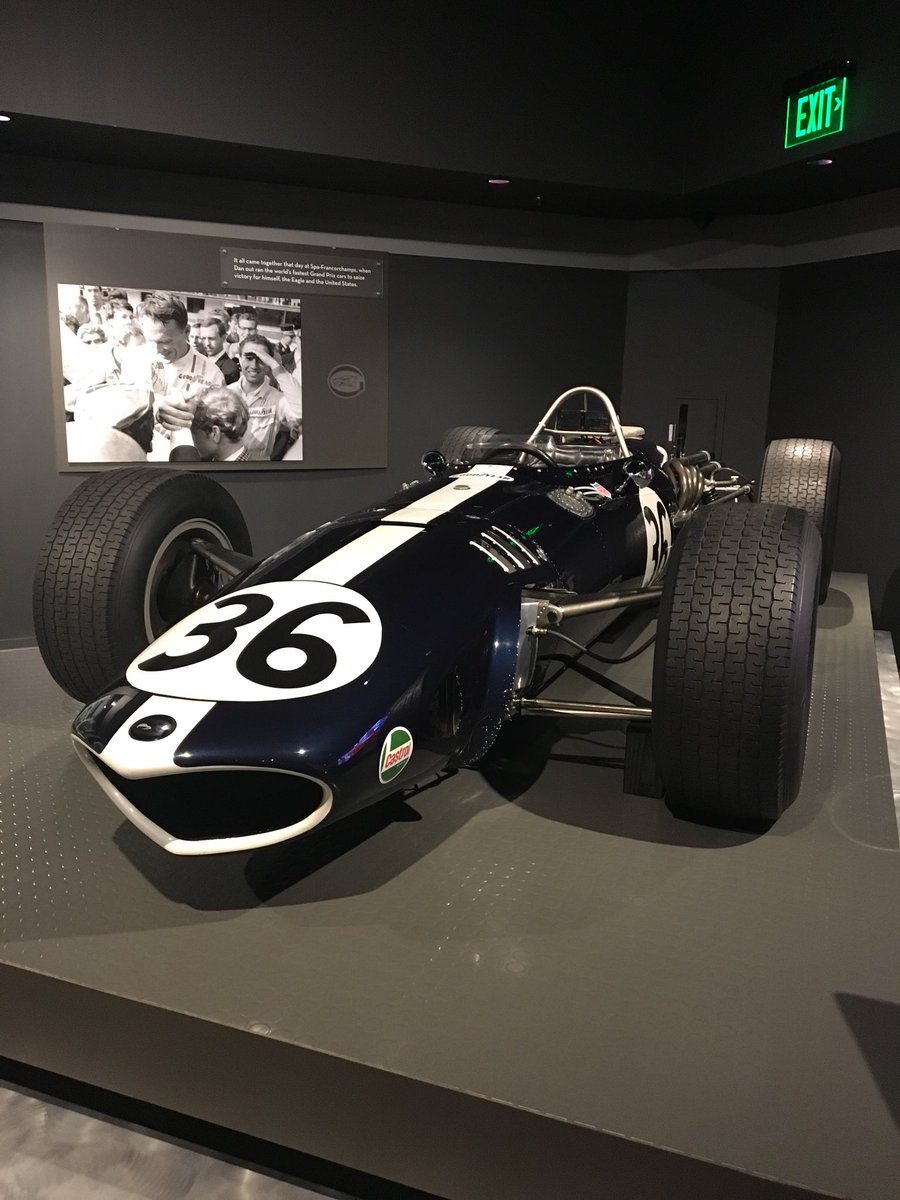 ReaganMayRacing's tweet photo. Even on vacation, had to check out some race cars. The Revs Institute has some really cool cars! Check out Reagan May Racing on Facebook for more pictures! https://t.co/vZW74CFr3v