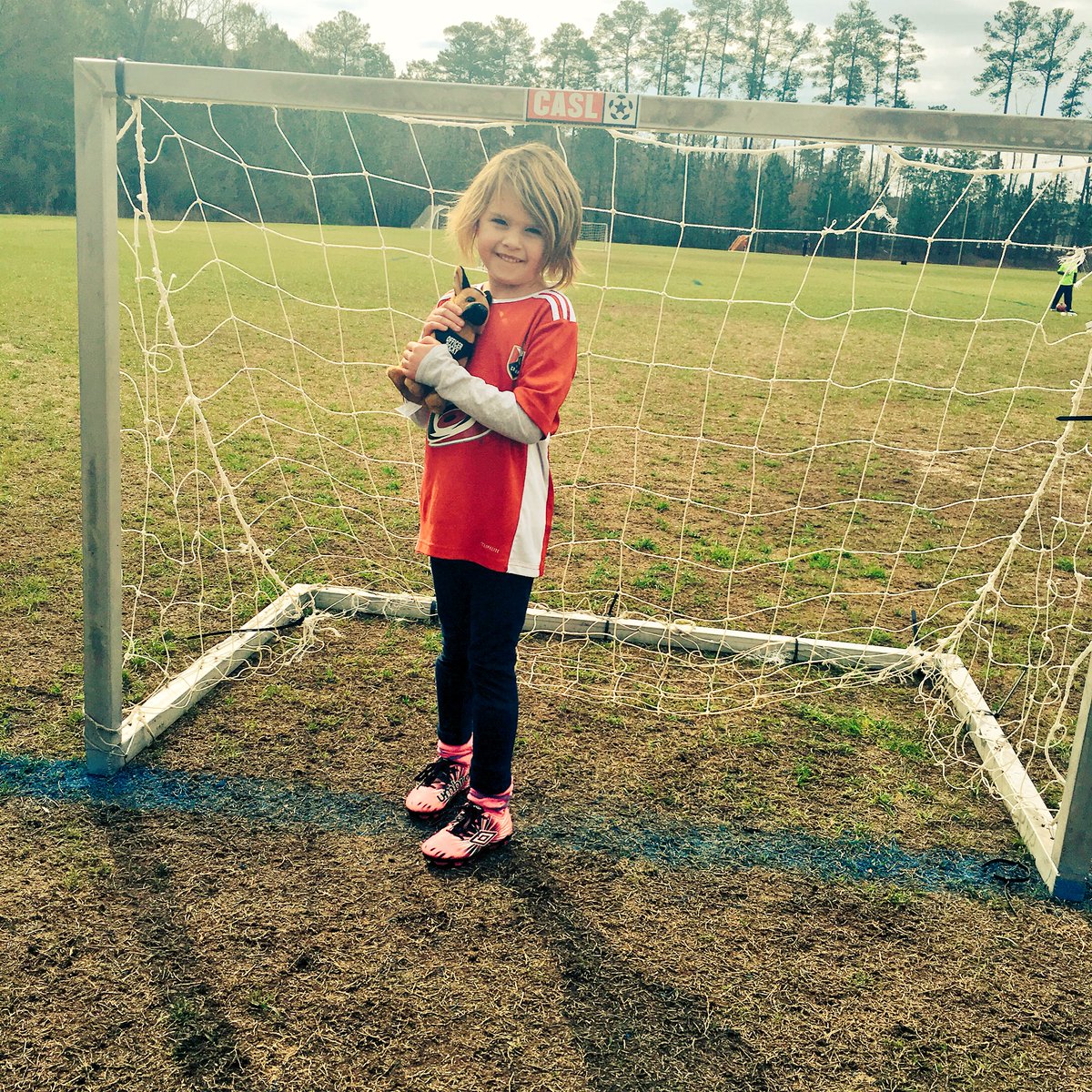 Rocky is training with one of the best soccer players around. Go Team Blaze! @Baucom_PhysEd @BaucomAviators
