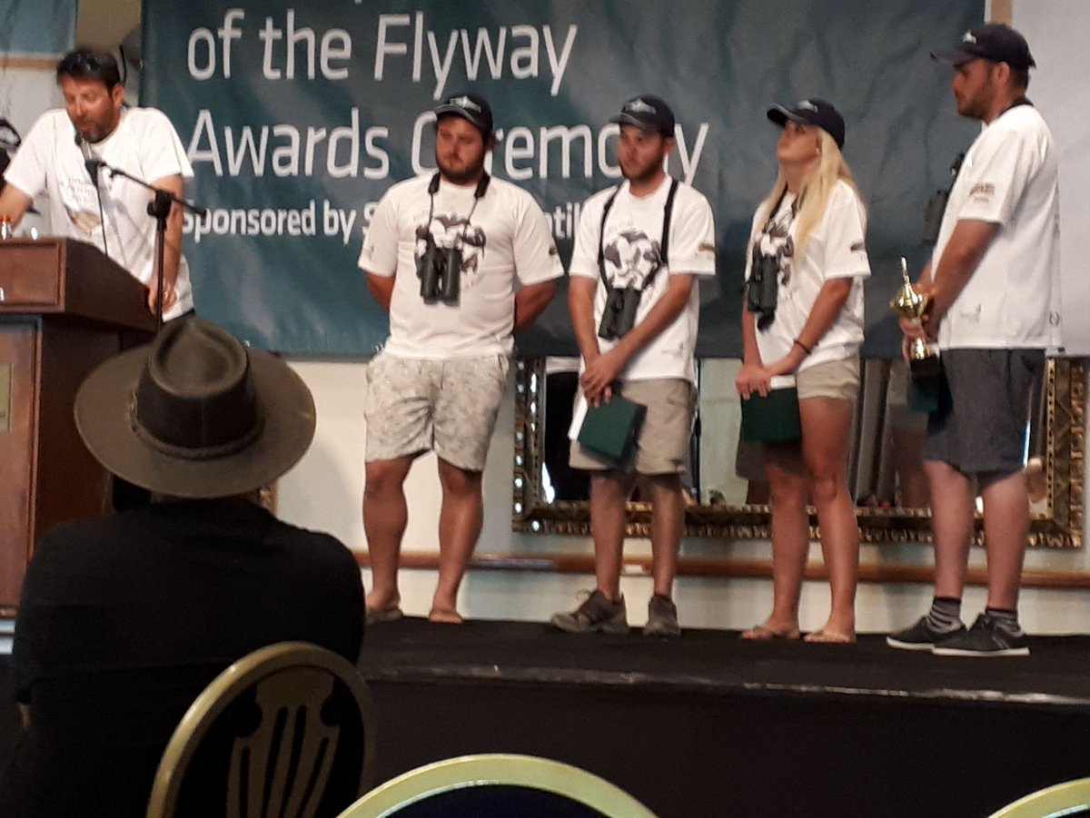 jmbbirding's tweet photo. Amazing to be 'Champions' of the Flyway. Massive thanks for the support and to my teammates for making the trip amazing! @ShadyShergold @geddes_toni @UntamedBirding https://t.co/BVkbJr7Uvw