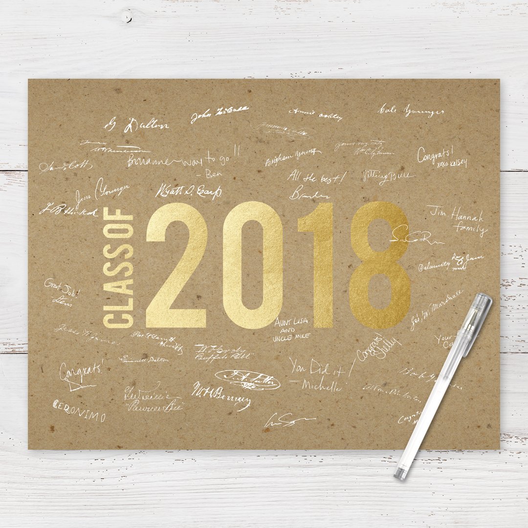 PearTreeGreet's tweet photo. One part graduation decoration. One part forever keepsake. Shop custom signature posters + use code GOLDENGRAD for 30% off > https://t.co/OXme2YHSFR https://t.co/F6xl0nYYQk