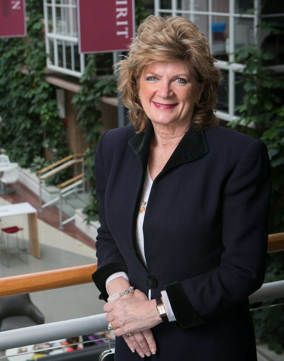 bellarmineU's tweet photo. Your votes counted! @BellarmineRubel dean Sharon Kerrick is Louisville's #MostAdmiredWoman in education. Thanks, @todayswomannow readers. https://t.co/13sEzQmbyZ