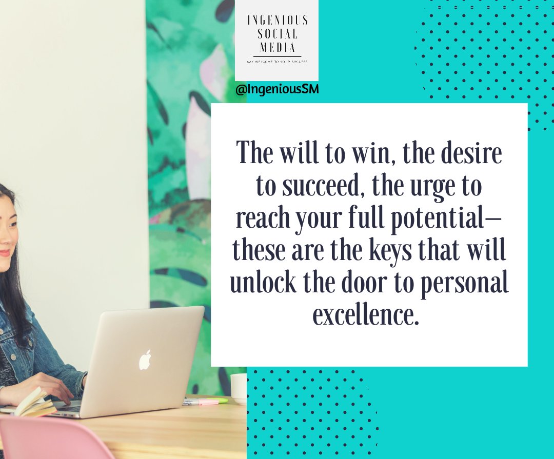 IngeniousSM's tweet photo. #Ingenious #IngeniousSM #socialmediamanager #TuesdayMotivation
#ISMsolutions #success #exellence #personaldevelopment #personalexellence #will #win #desire #bethemaster #marketing #socialmediaagency https://t.co/Q7PddlGDMD
